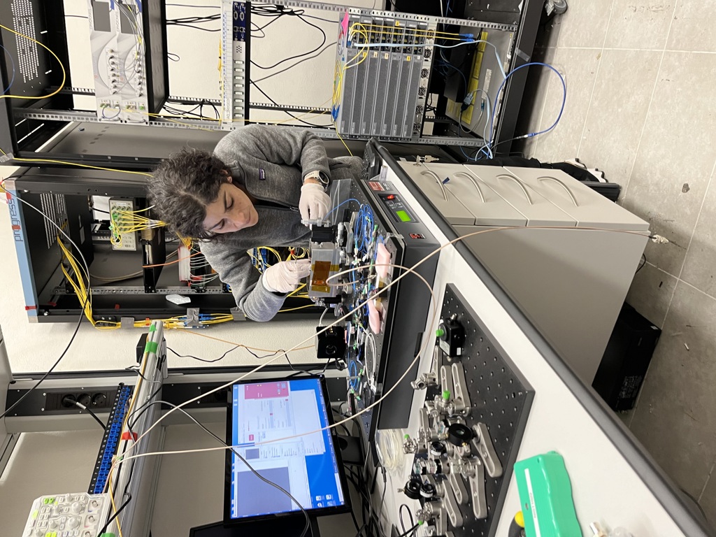 Rubidium transition