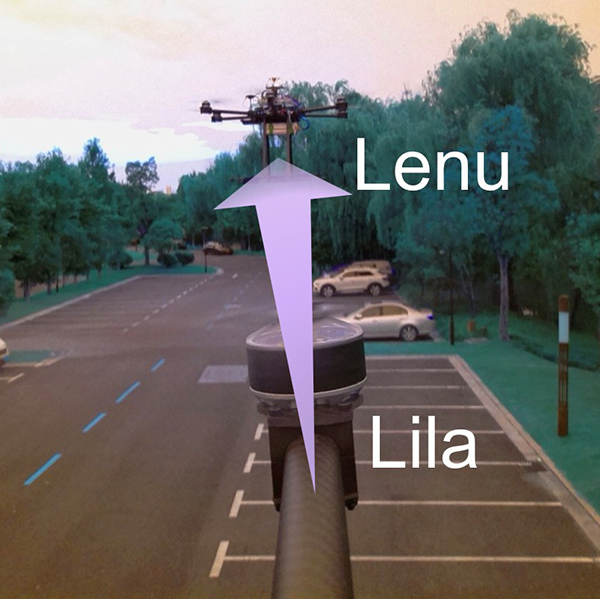 Optical antenna allows in-flight communication between drones using UV light