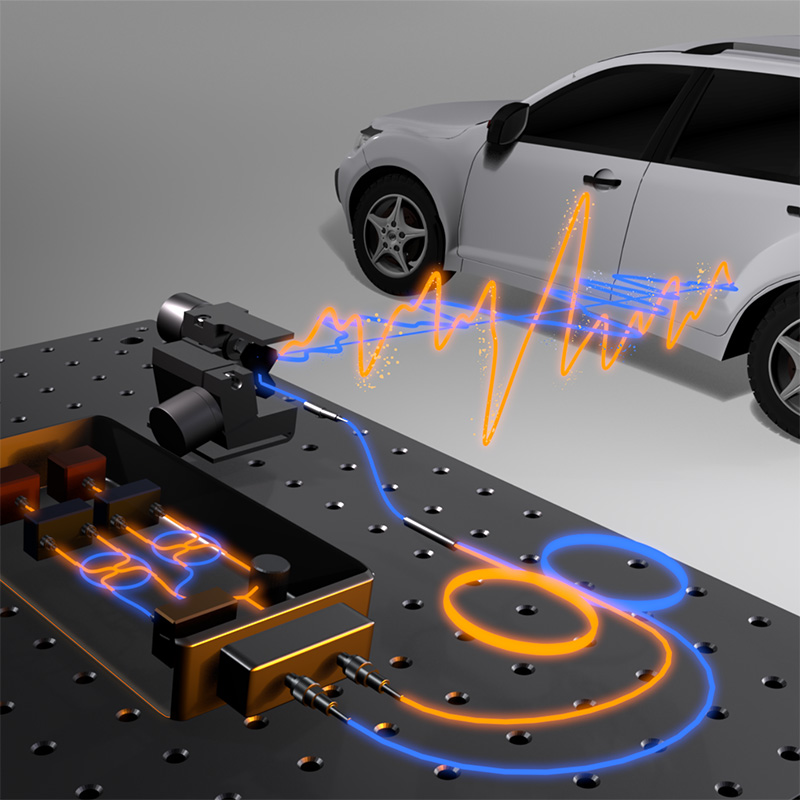 New lidar system maps location, speed and material properties in a single measurement