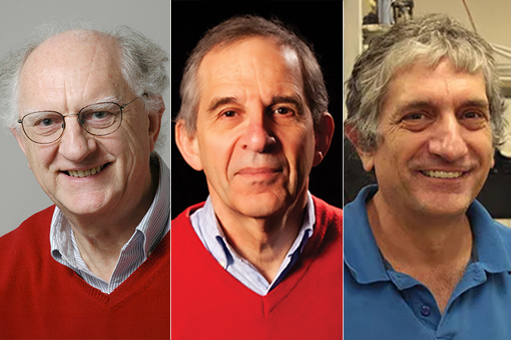 Nobel Prize recipients John Clarke, Michael Devoret and John Martinis