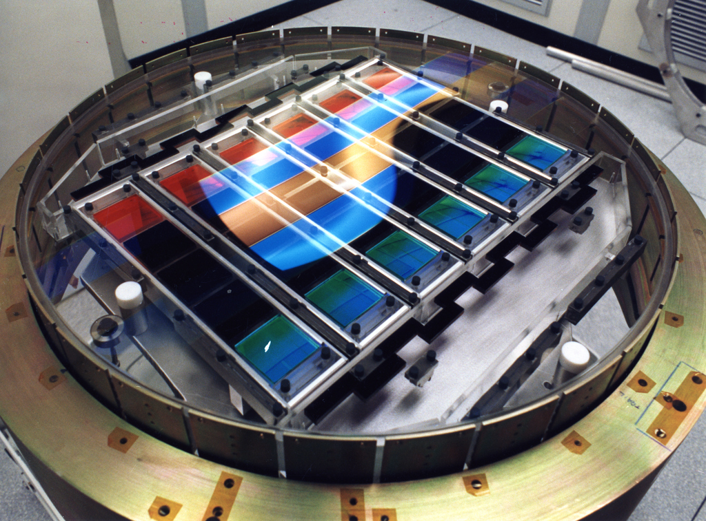 Camera showing all filters from the Sudbury Neutrino Observatory