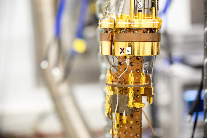 A time crystal formed on top of a superfluid in ultracold conditions