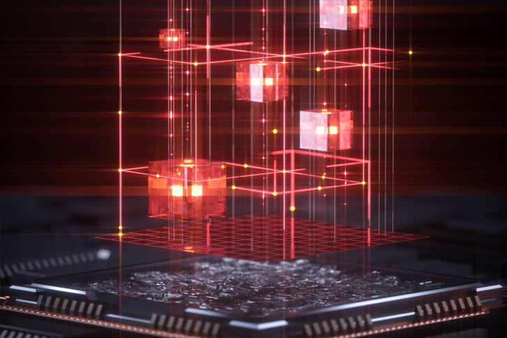 Illustration of optical neural network