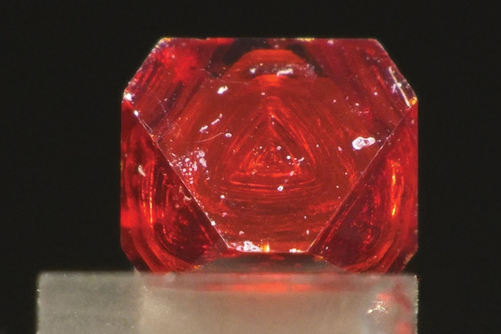 A crystal of the lead-free double perovskite Cs₂BiAgBr₆