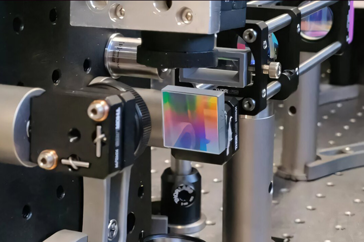 diffraction grating lab setup